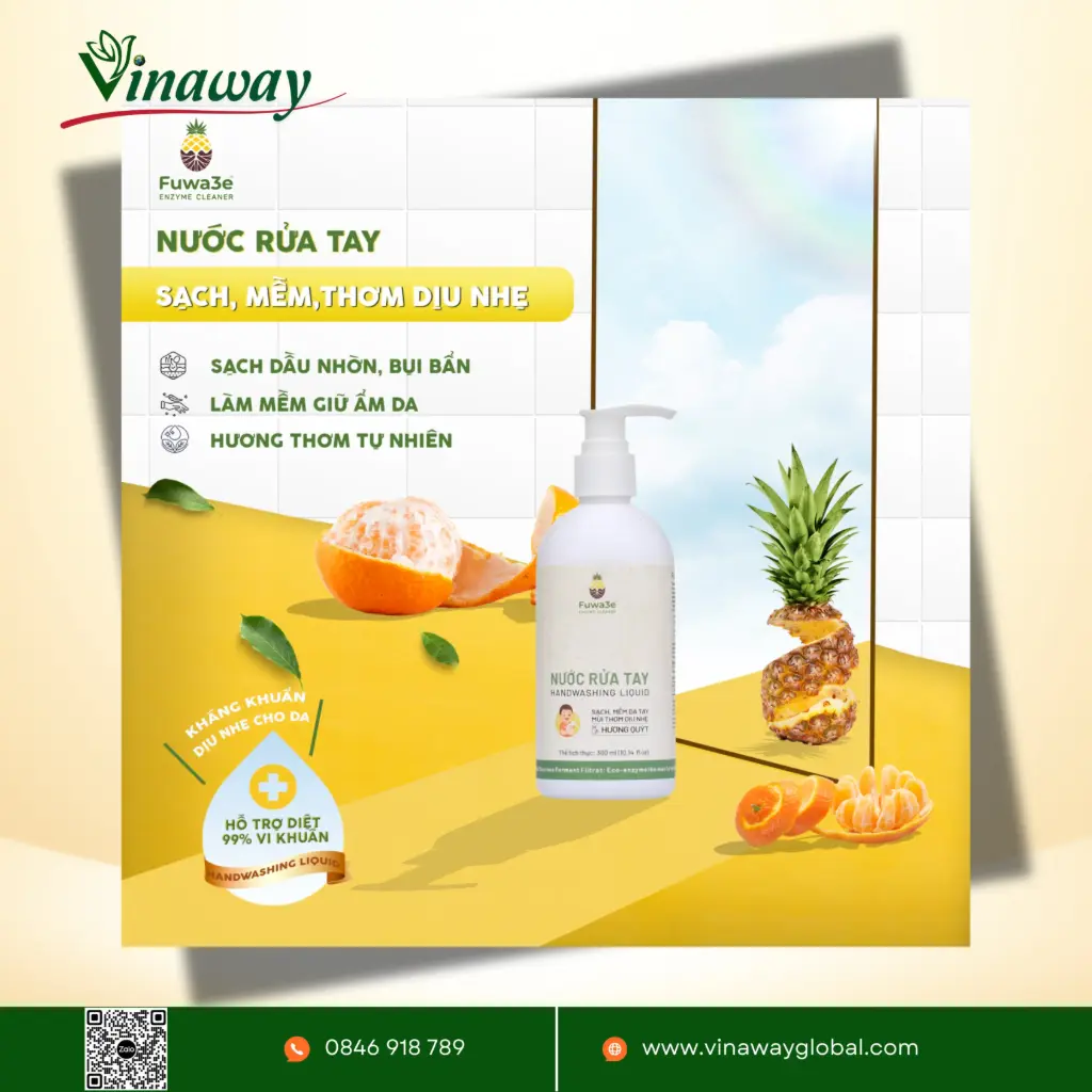 Hand Wash - Mandarin Scent