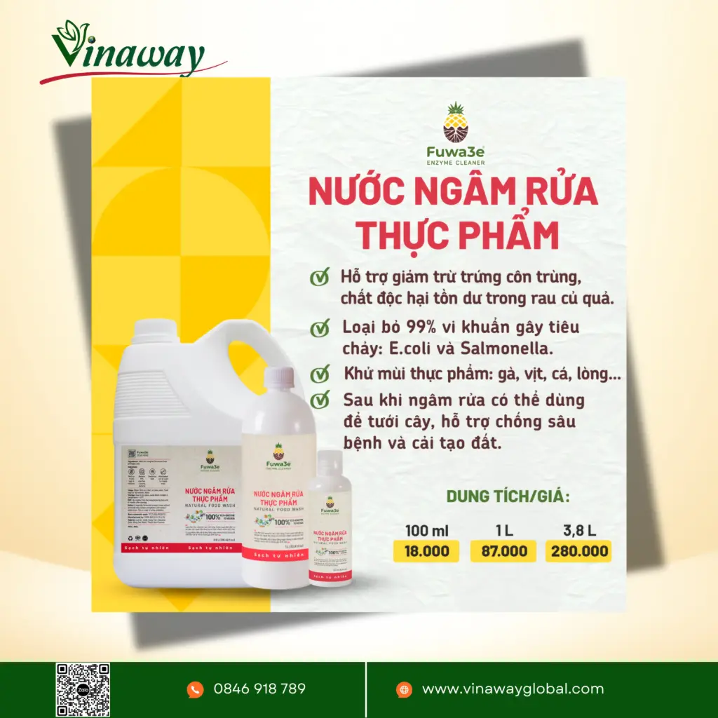 Nước Ngâm Rửa Thực Phẩm